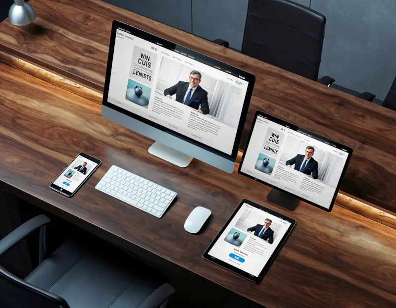 Professioneller erster Eindruck durch modernes Webdesign