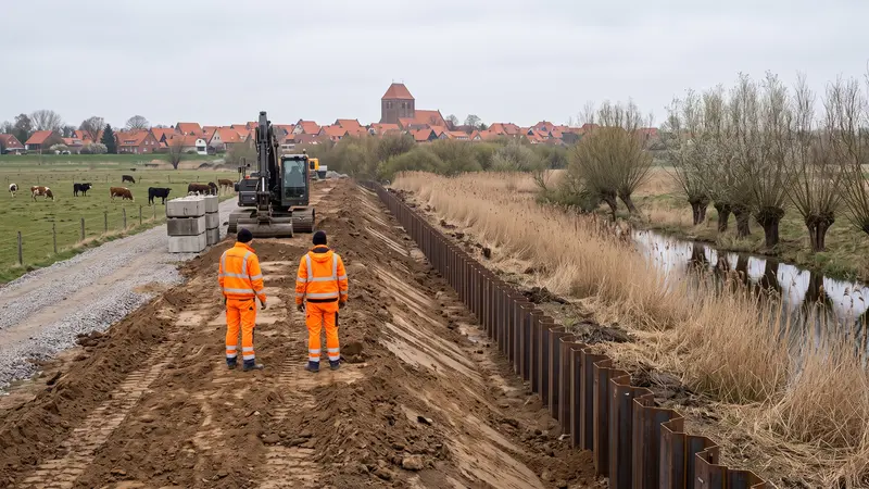Webdesign Boizenburg: Websites für Baubetriebe am Hochwasserschutz in der Elbniederung bei Boizenburg