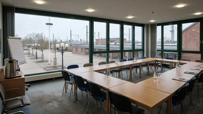 Webdesign Büchen: Sitzungsraum im Bürgerhaus – eine Amtsverwaltung für 15 Gemeinden im Amt Büchen