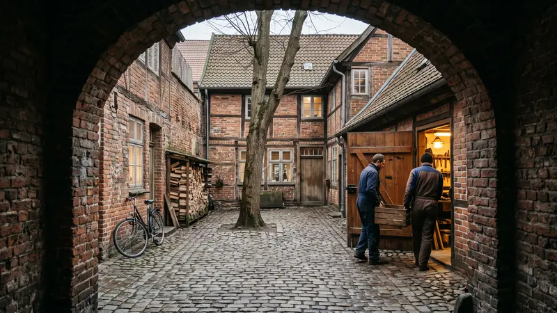 Webdesign Lübeck: Werkstatt im Lübecker Ganghof – Websites für Betriebe mit weniger als sechs Beschäftigten