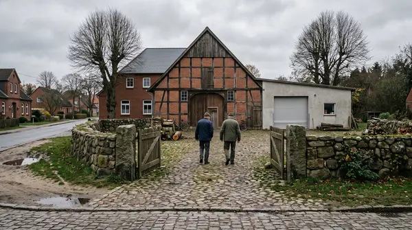 Webdesign in Schleswig-Holstein: Hofanlage in Witzeeze im Kreis Herzogtum Lauenburg