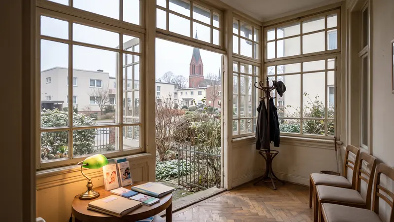 Webdesign Schwarzenbek: Praxisräume in einer Gründerzeitvilla – Website für freie Berufe