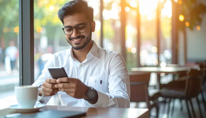 Online-Terminbuchung Arztpraxis - Patient bucht Arzttermin über Smartphone-Kalender