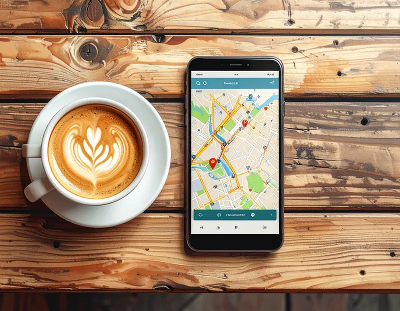 Local SEO für Restaurants - Google Maps Suchergebnis mit Bewertungen und Standort