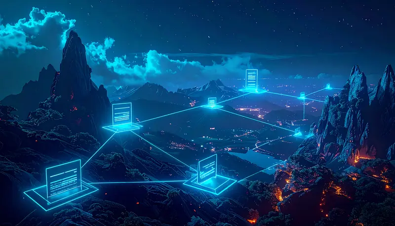 Backlinks aufbauen Strategie - Netzwerk aus verbundenen Websites für bessere Google-Rankings