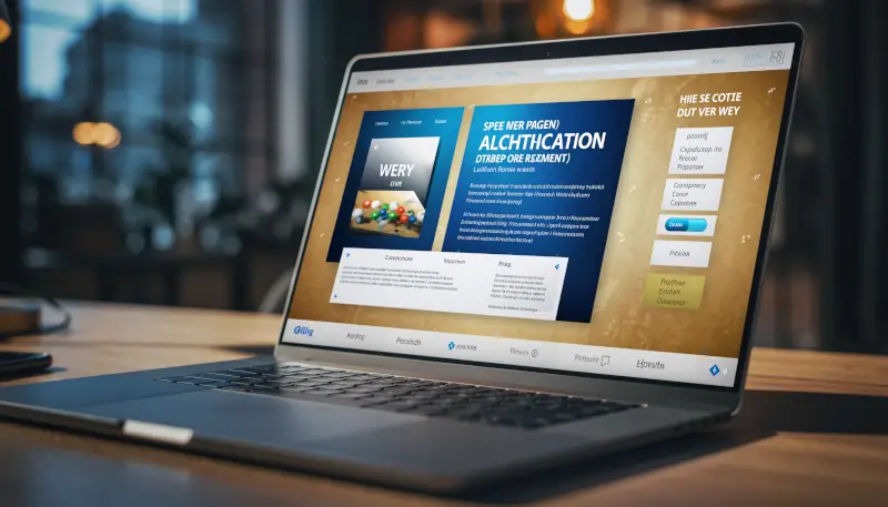 Barrierefreie Website auf verschiedenen Geräten mit Accessibility-Symbolen
