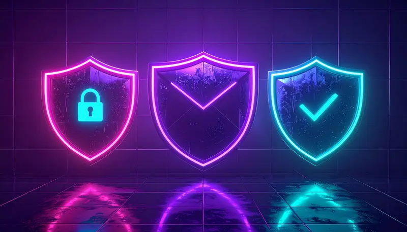 E-Mail Authentifizierung SPF DKIM DMARC - Drei Sicherheitsschichten für vertrauenswürdige Zustellung